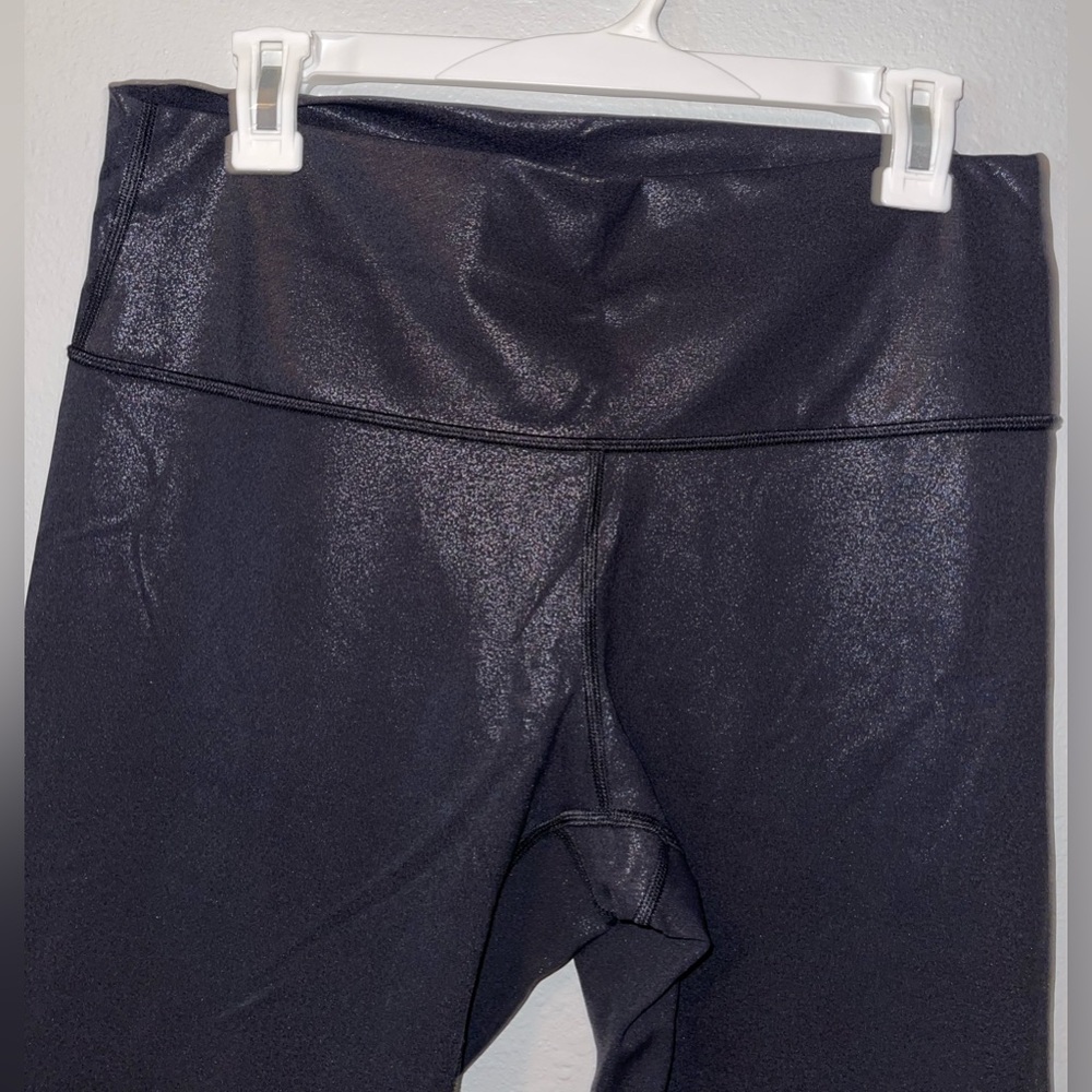 Women’s Shiny Black lulu lemon Leggings